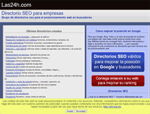 Tablet Screenshot of las24h.com